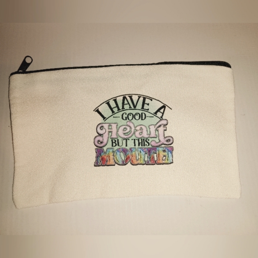 Graphic Cosmetic Bag